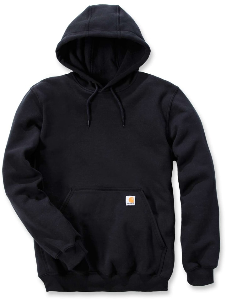 Hoodie "K121" in Schwarz