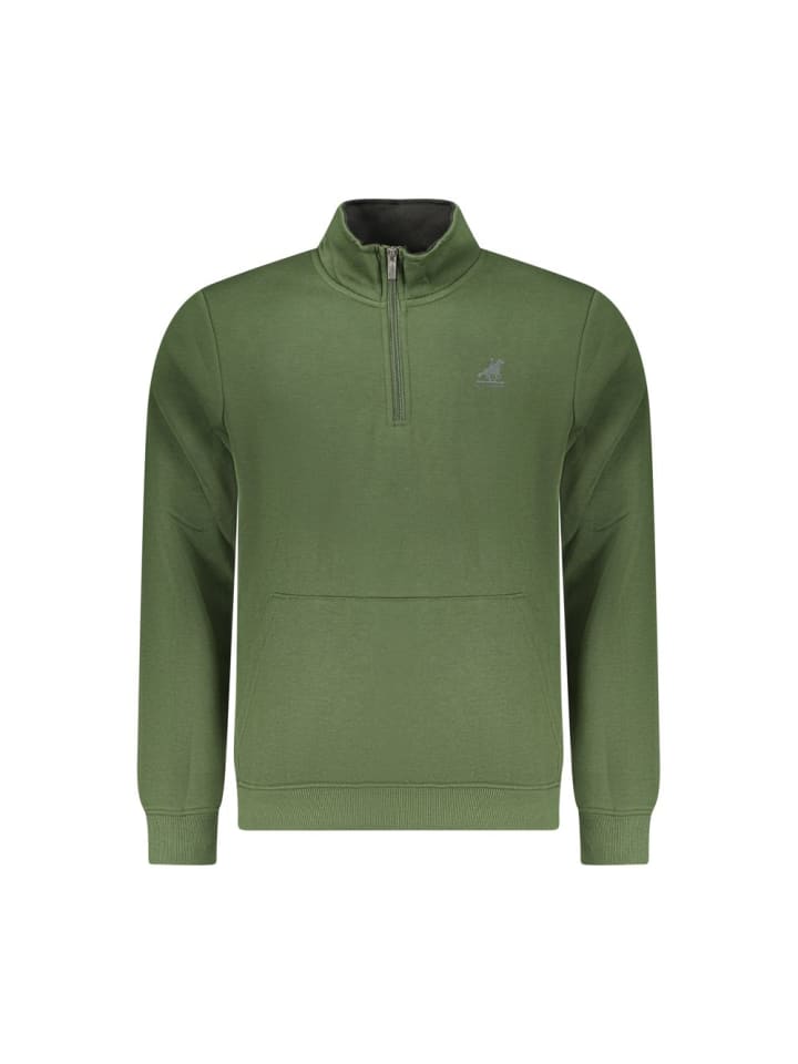 Grün Polyester Herren Sweatshirt