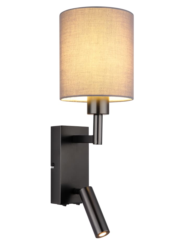 Wandleuchte "ZAMORA" in black