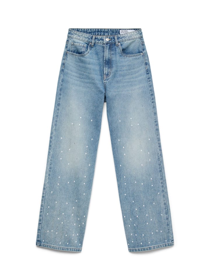 Jeans in Light Blue Denim
