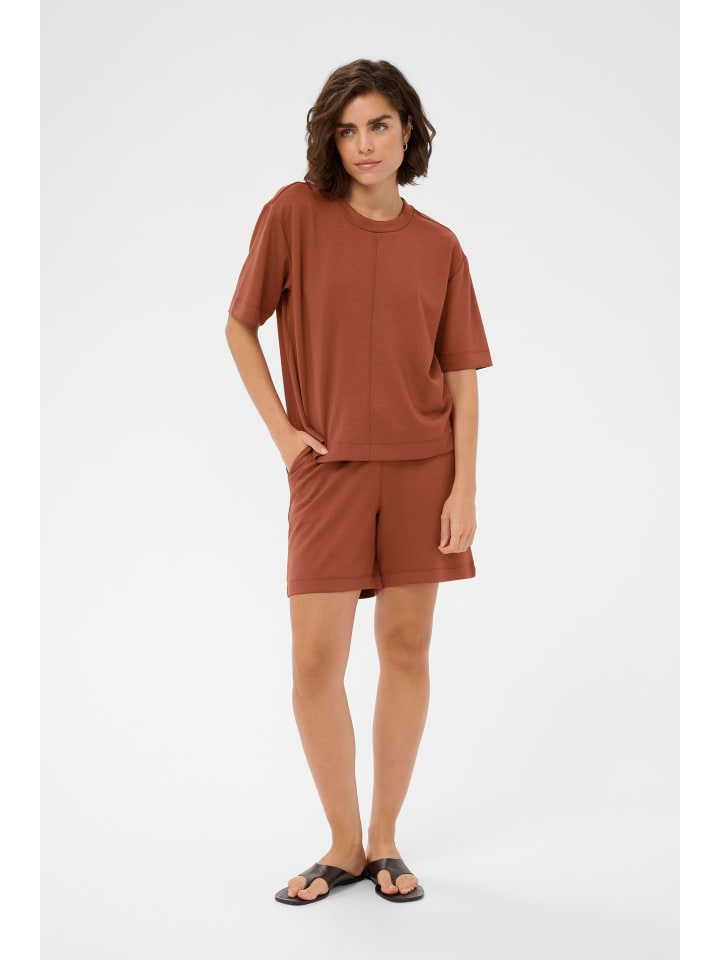 T-Shirt kurzarm KAannie Baggy fit in Henna
