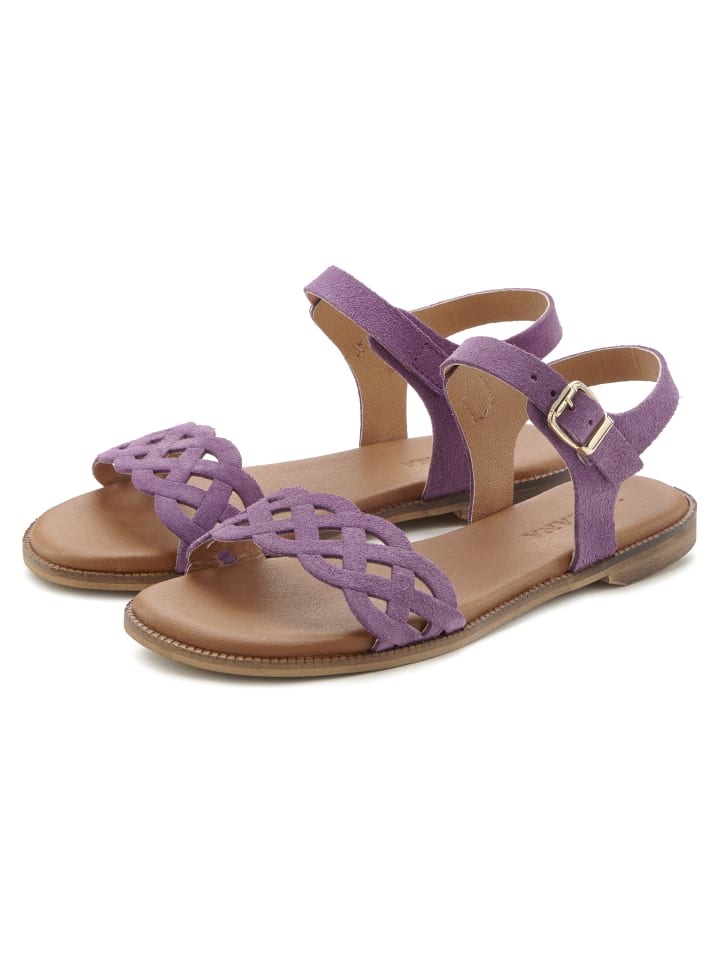 Sandale in lila