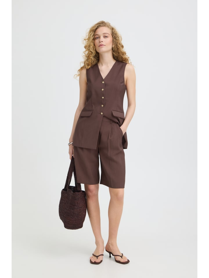 Anzug BYESSIE Regular fit in French Roast