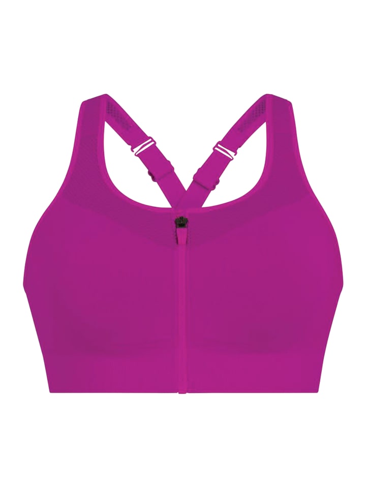 Sport-BH EasyMove Zip in Candy pink