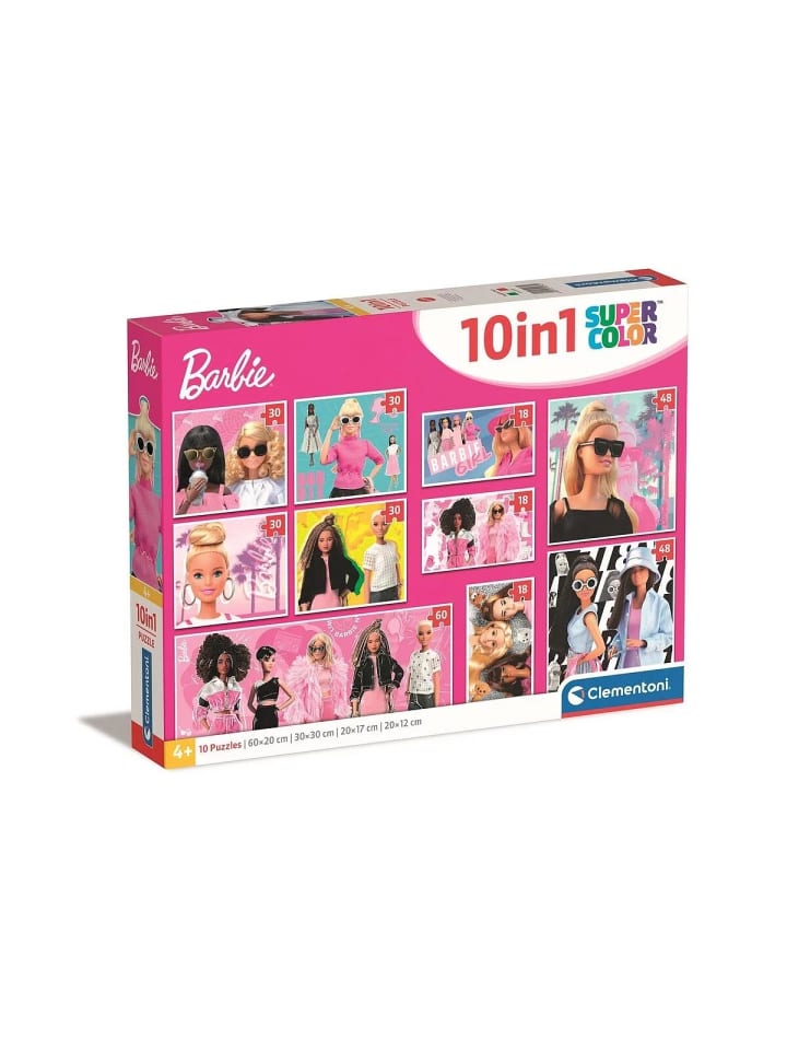 Girl 10 in 1 Puzzle Clementoni