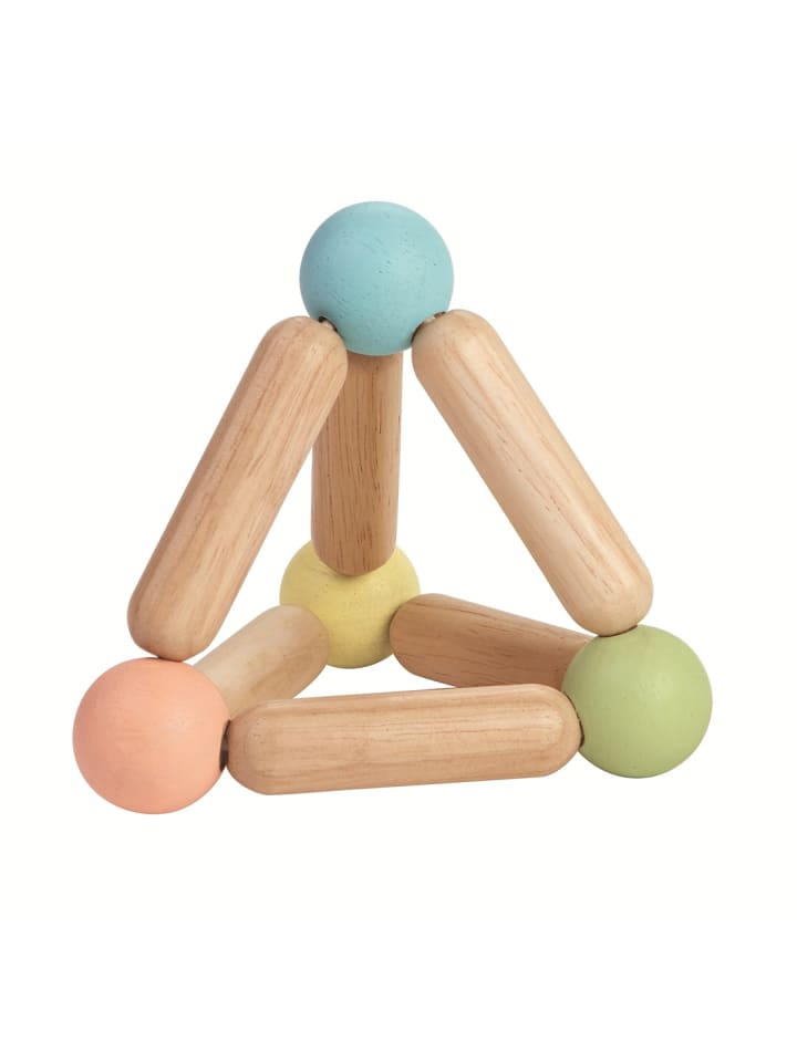 Babyspielzeug Pyramide pastell ab 6 Monate
