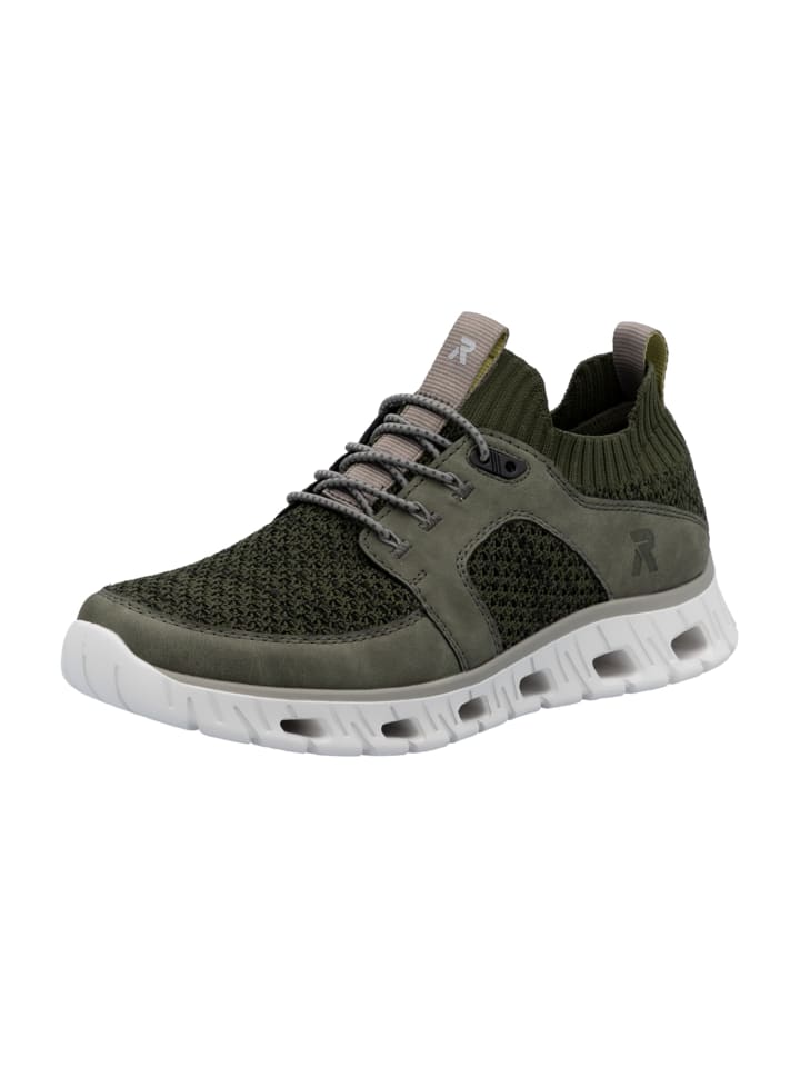 Sportliche Slipper in Grün
