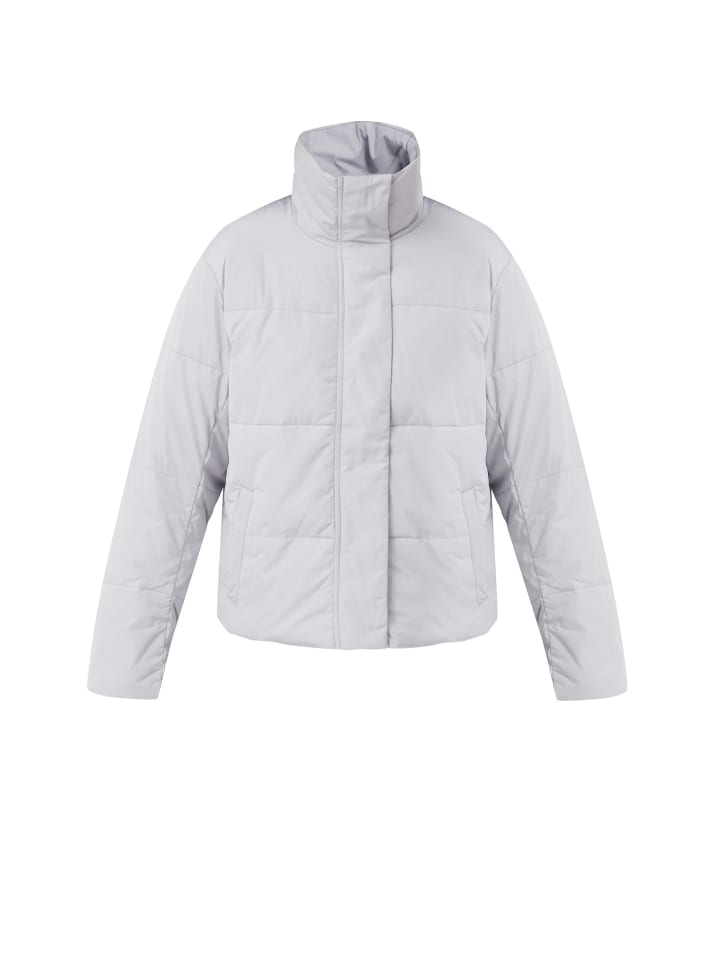 Steppjacke Kurz in light grey