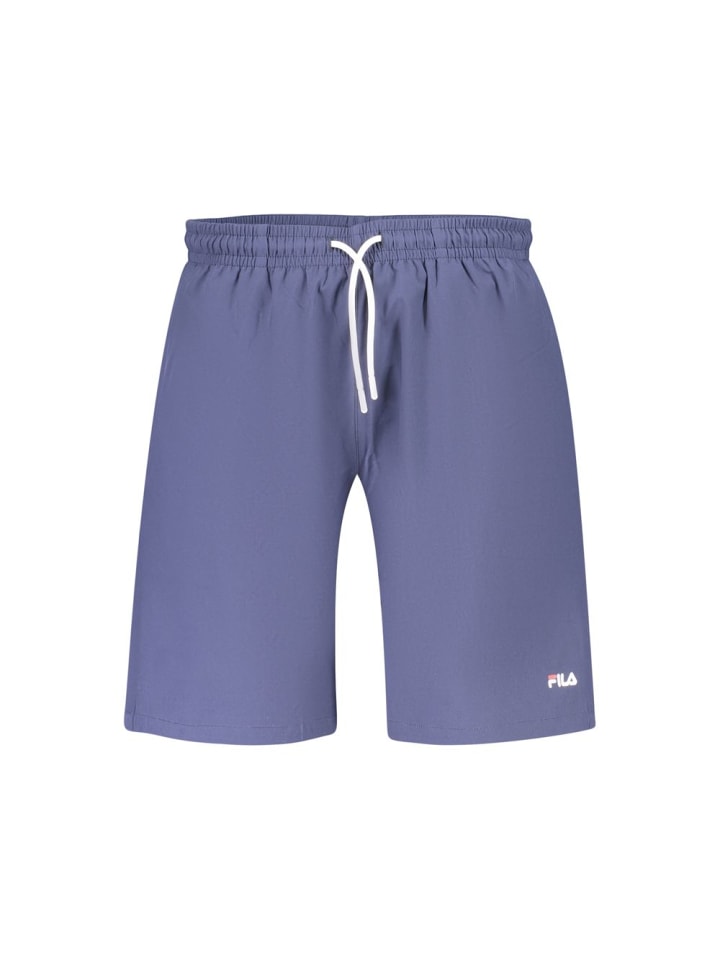 Blau Polyester Herren Badebekleidung