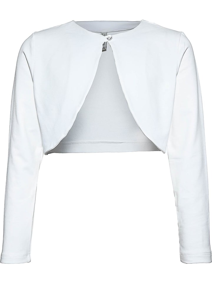 Bolerojacke in weiß
