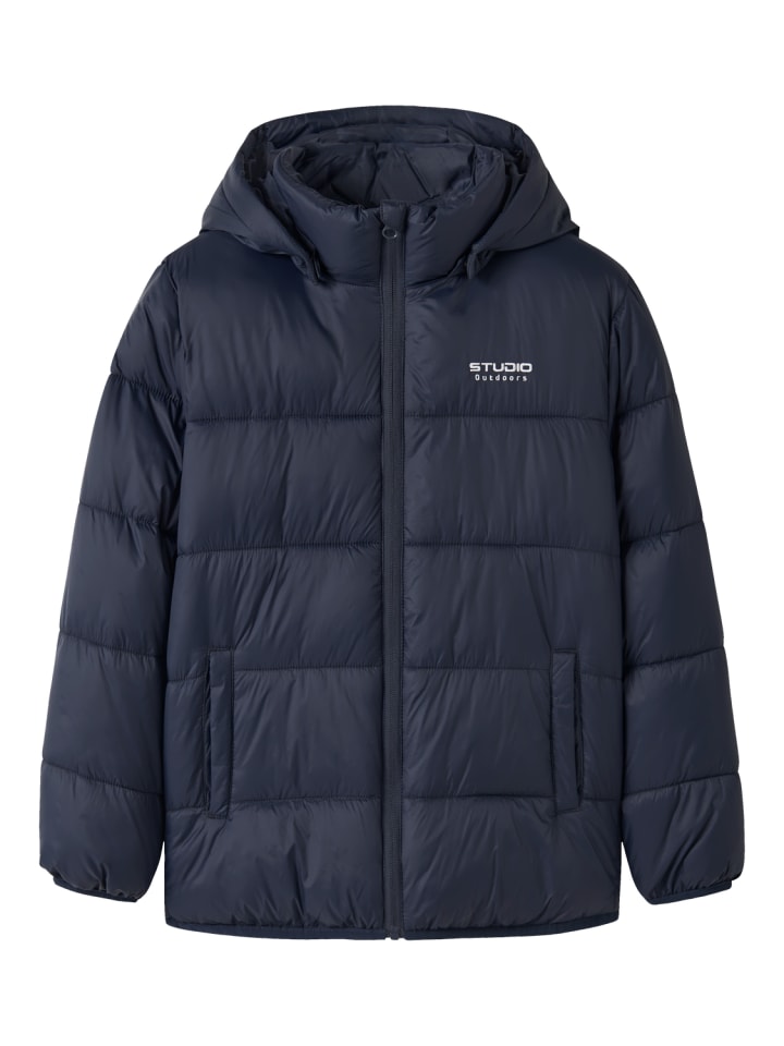 Nkmmarble Leichtsteppjacke Übergangsjacke in navy blazer