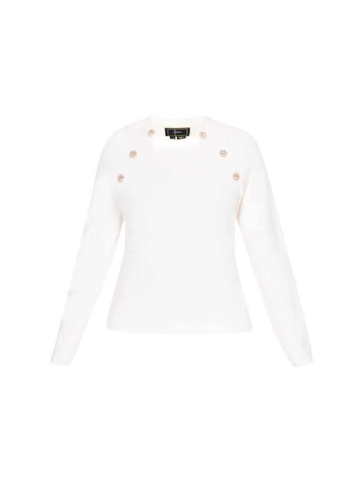 Women Sweater in offwhite