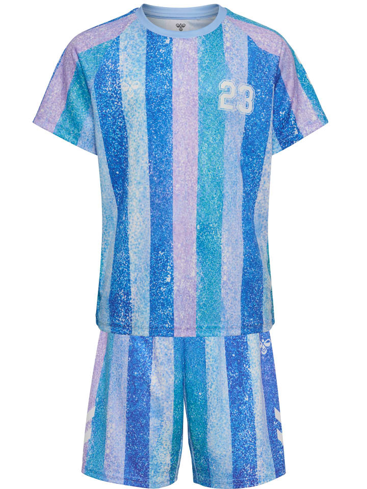Kurze Hose Anzug Hmlshimmer Kinder in MULTI COLOUR BLUE