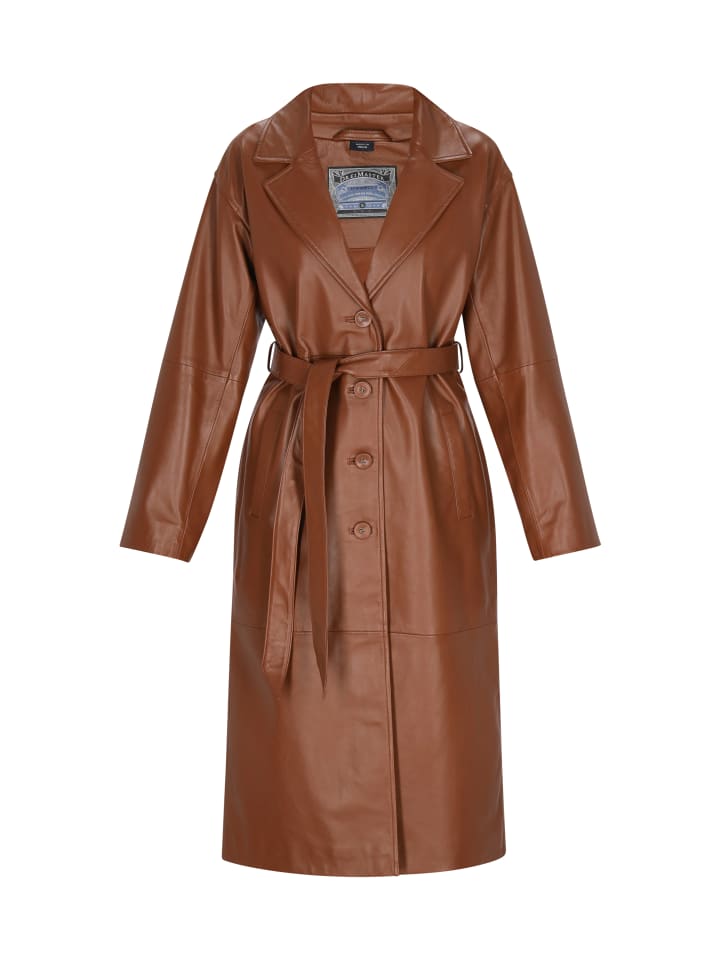 Women Coat in ash brown