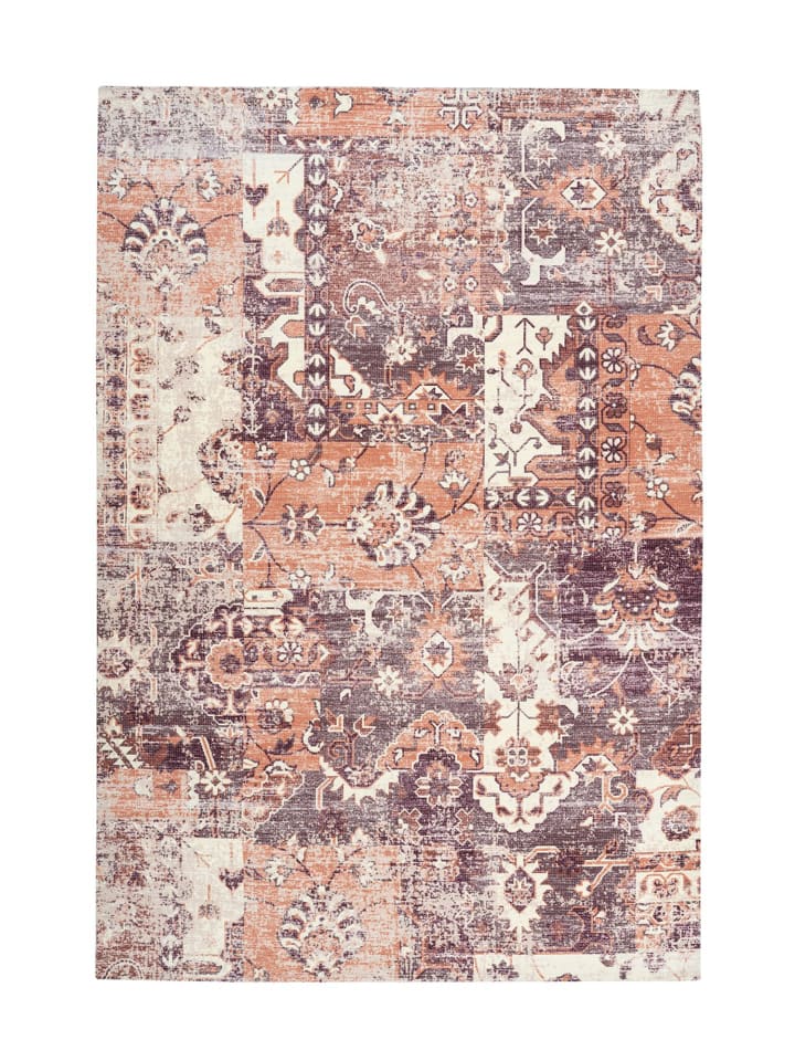 Wohnzimmer Teppich – Kurzflorteppich Indiana 425 in multi - terra - rechteckig