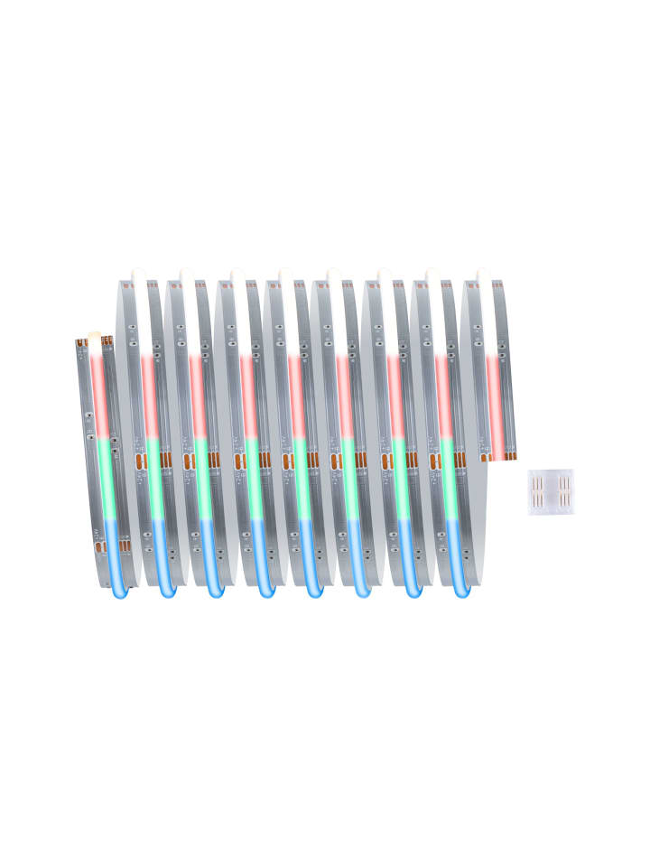 MaxLED 500 Strip 2,5m Full-Line COB RGBW 3000K 15W 230/24V silber