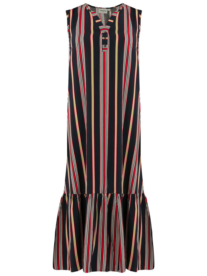 Maxi-Kleid Maxi Stripe in cosmic blue
