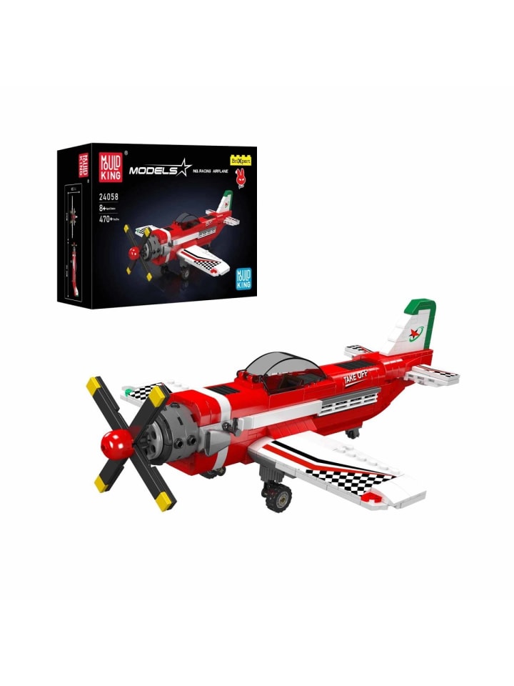 Mould King 24058 Racing Airplane