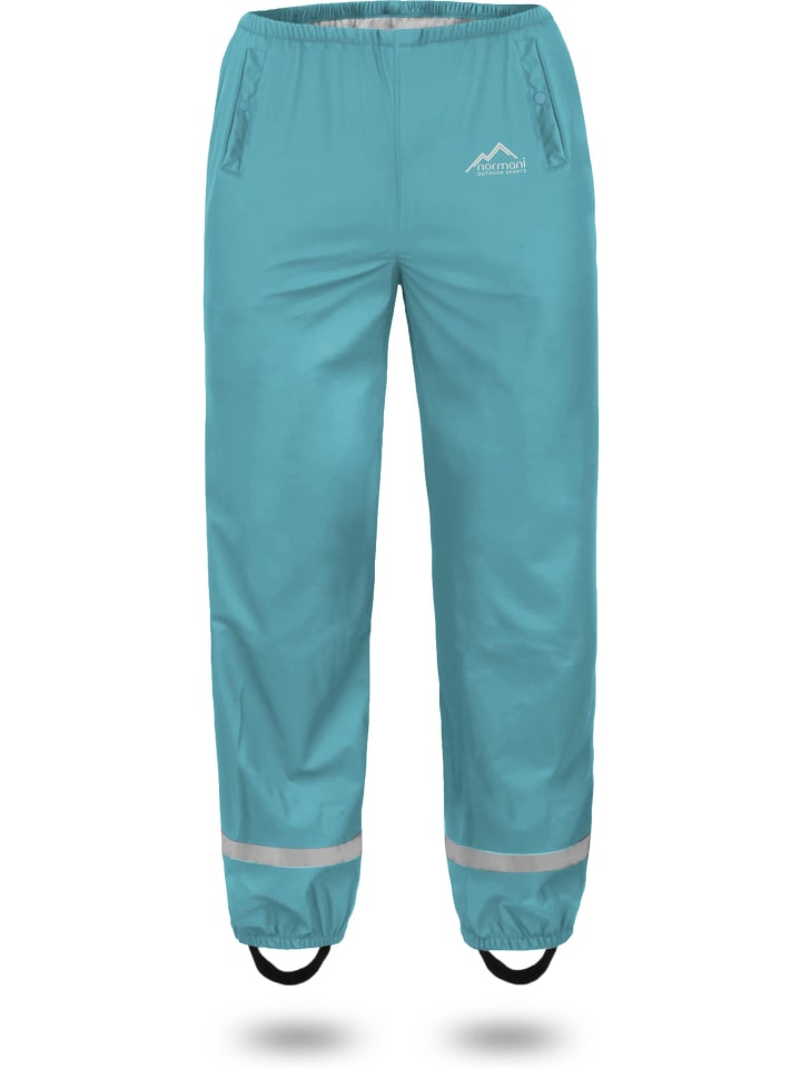 Kinder Regenhose York in Hellblau