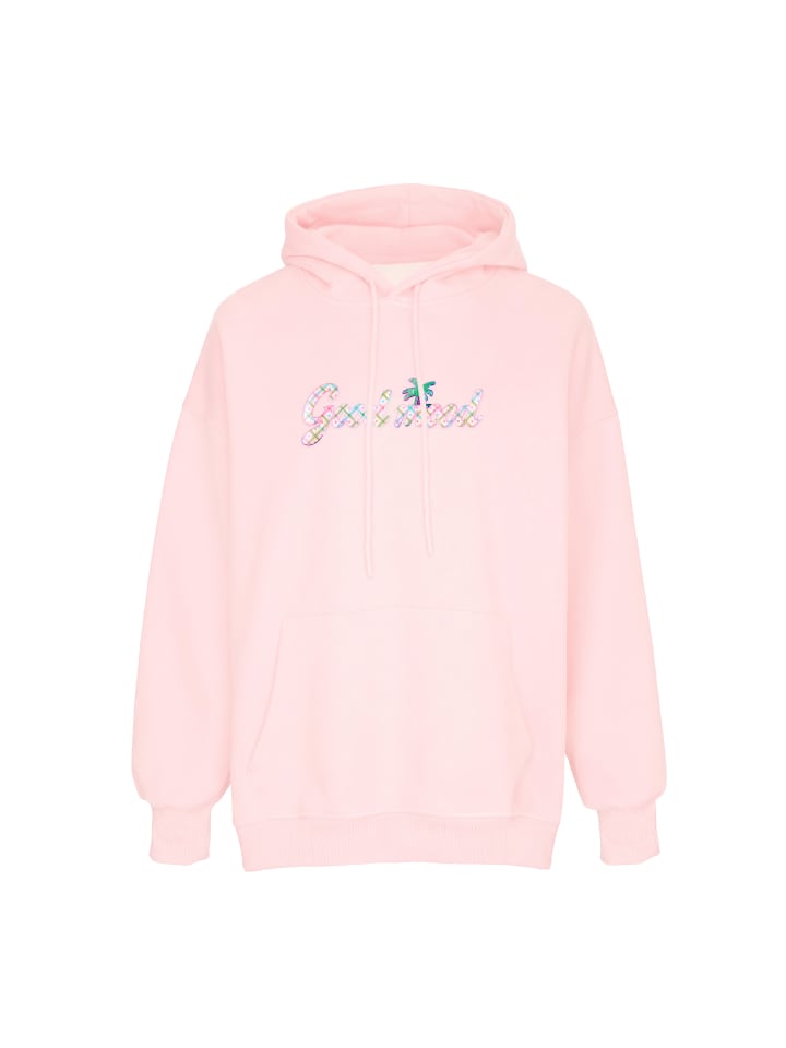 Women Hoodie in Light Rose