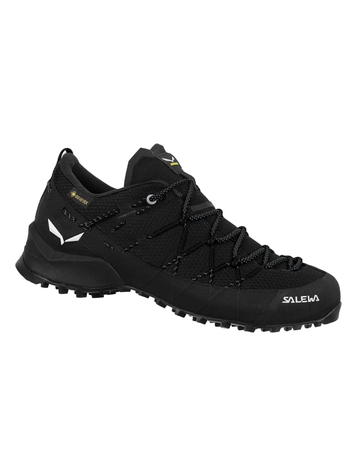Trekkingschuhe low in schwarz