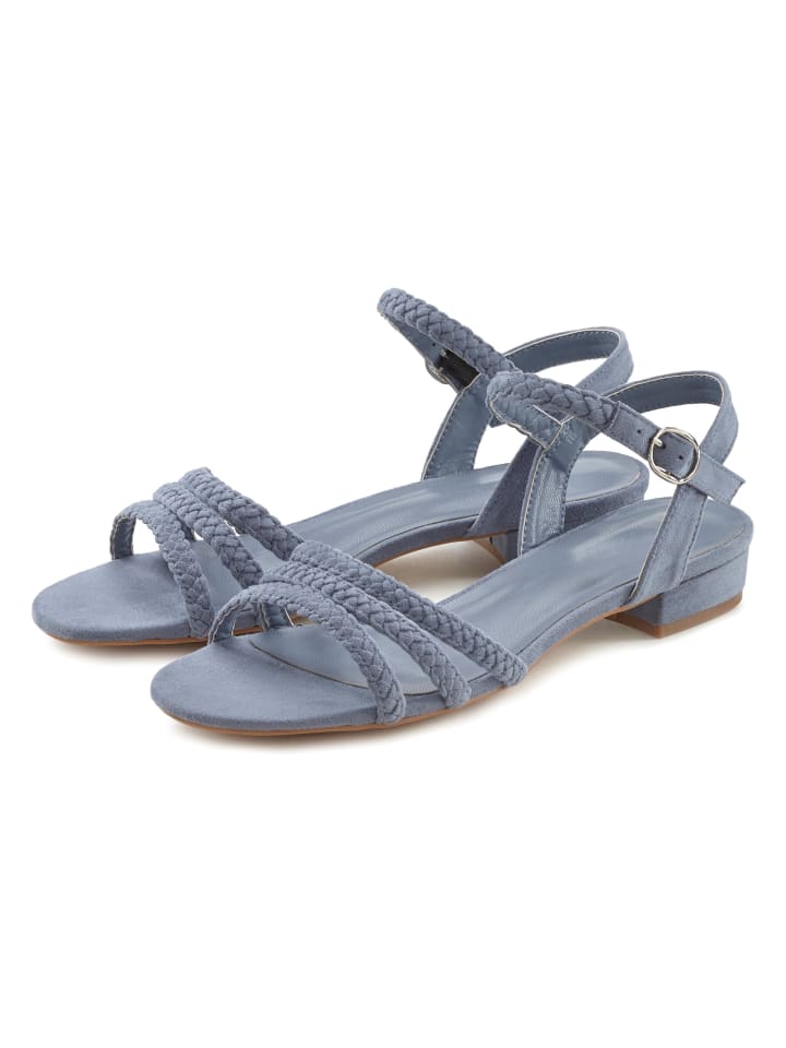Sandale in hellblau