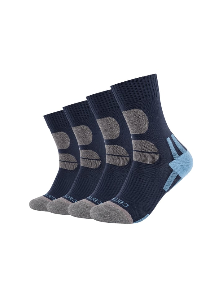 Wandersocken 4er Pack dark saphire
