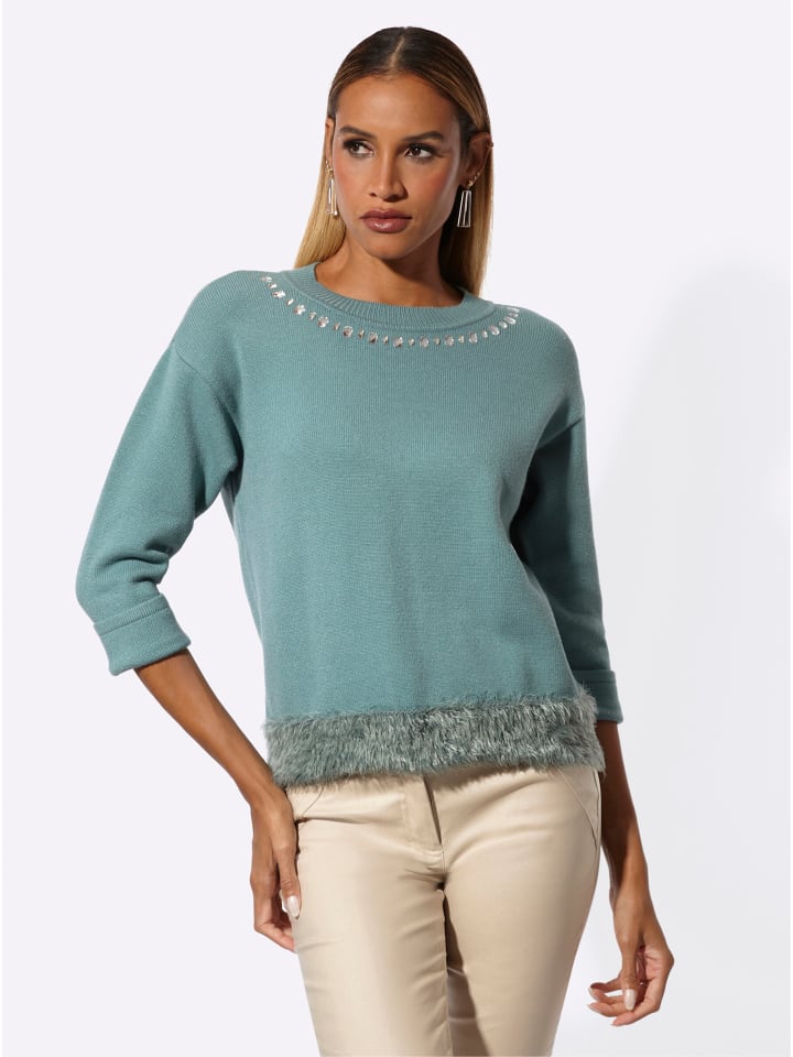 Pullover in jade