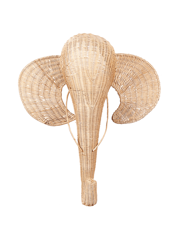 Wandobjekt GRUNEY in Naturfarben - (W) 74 x (H) 83 x (L) 13 cm Vertikal