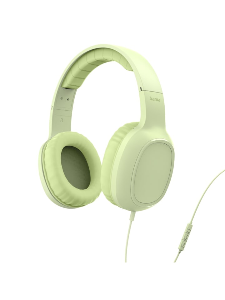Kopfhörer Fun C, On-Ear USB-C Mikrofon, Grün