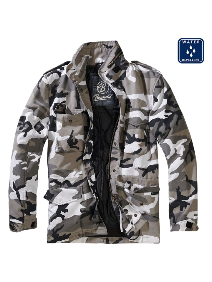 Parka in snowcamo
