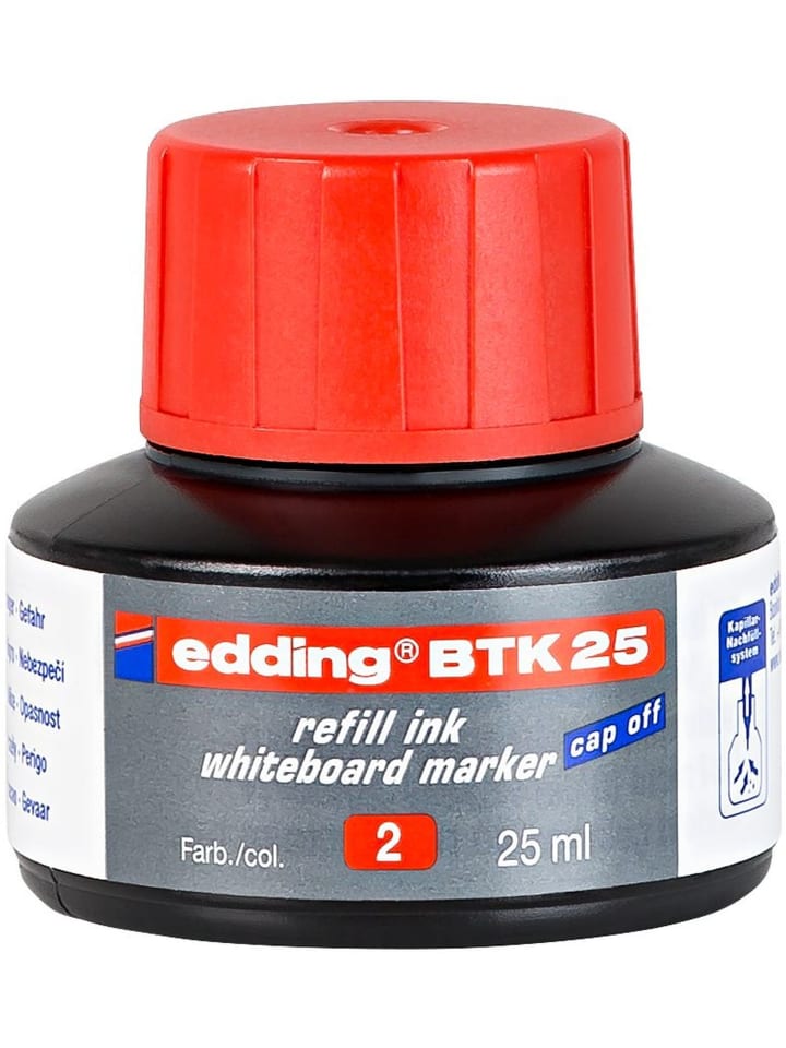 Nachfülltinte edding BTK 25 für edding Boardmarker 25ml rot