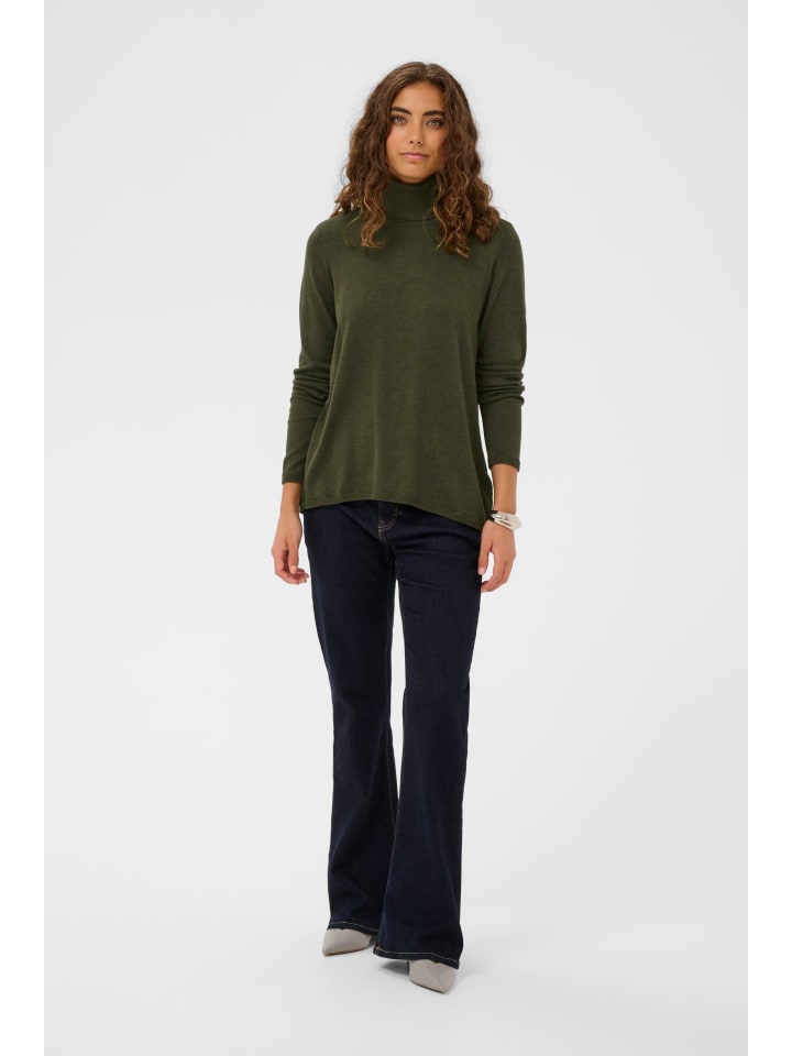 Strickpullover CUannemarie Relaxed fit in Olive Night Melange