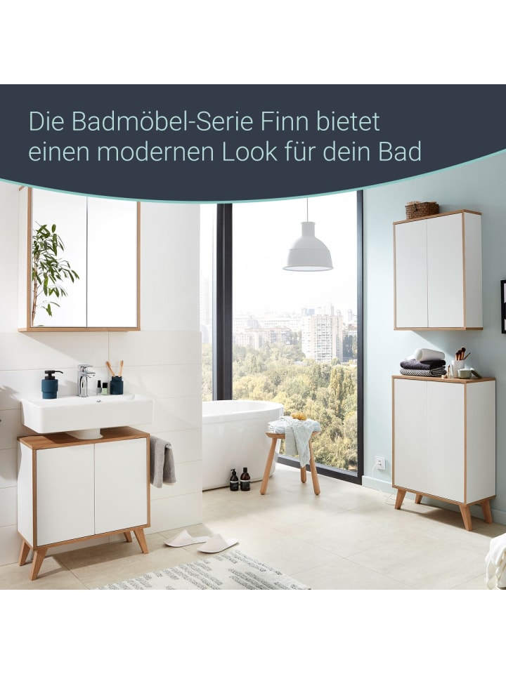 kaufen in hellbraun-60(B)x75(H)x20,3(T)cm limango günstig | FINN Fackelmann Spiegelschrank