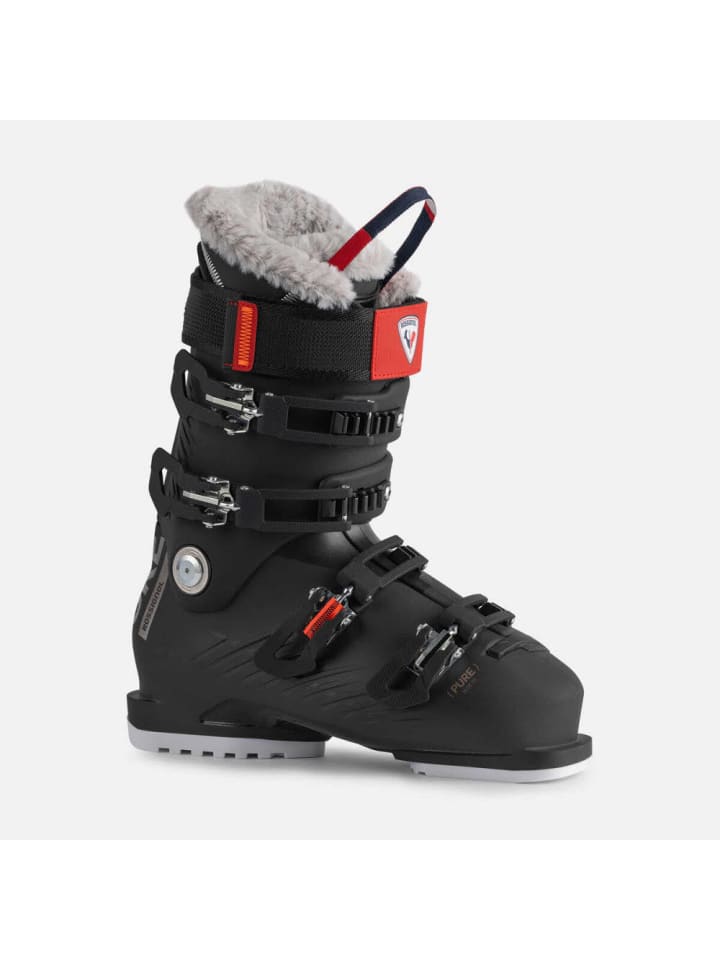 Skistiefel Alpin in schwarz