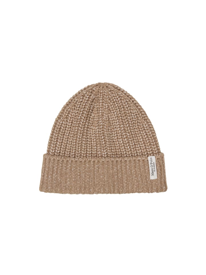 Strickmütze in Earthy Taupe