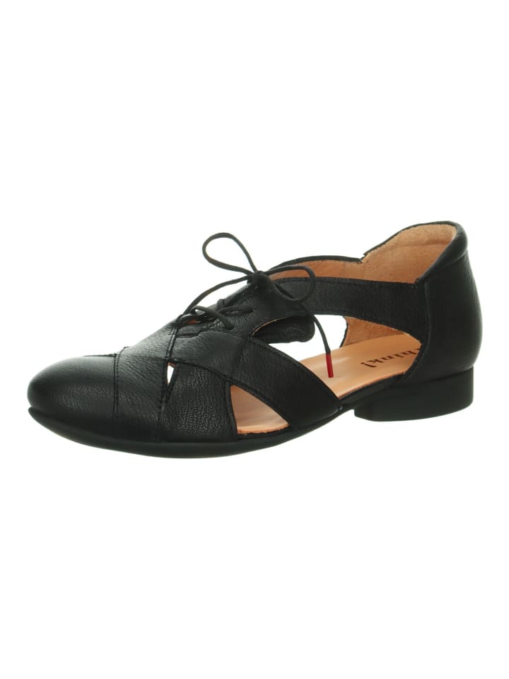 Halbschuhe Schwarz/Schwarz