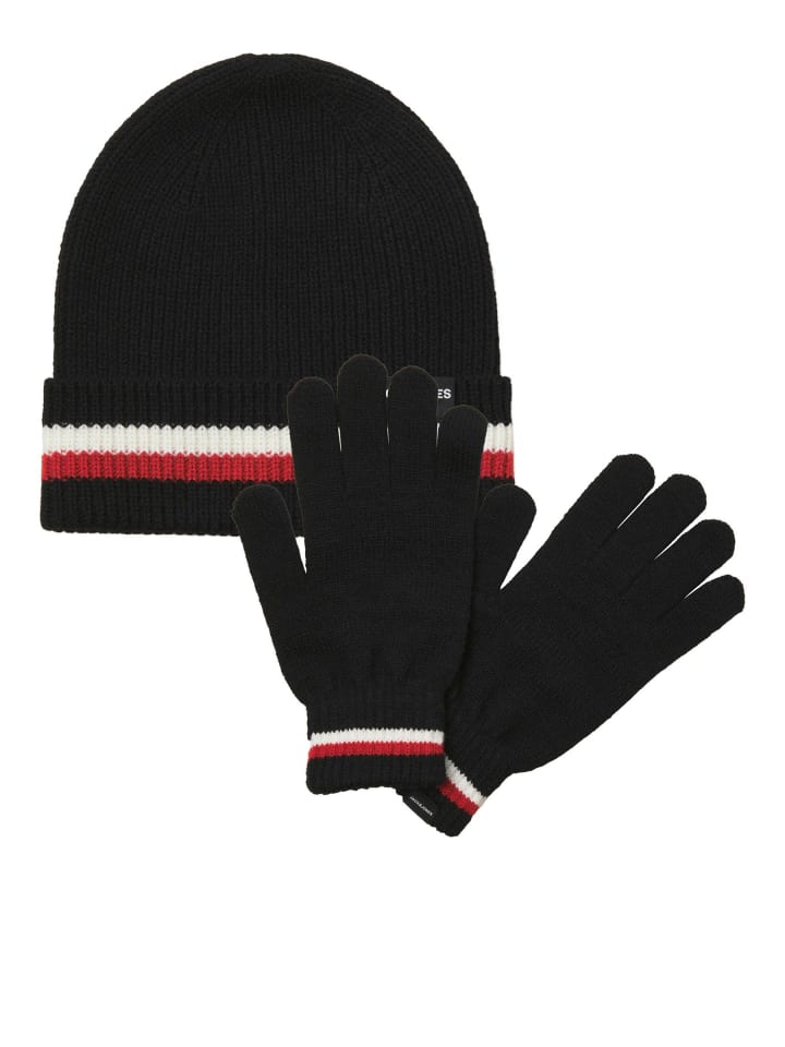Hut- und Handschuh-Geschenkbox in Black