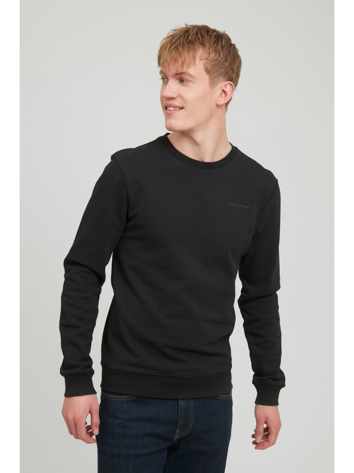 Rundhalspullover CFSeverin in Schwarz