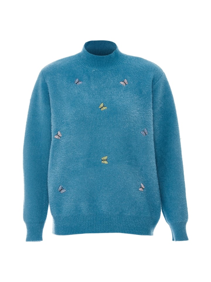 Damen Strickpullover in Flieder