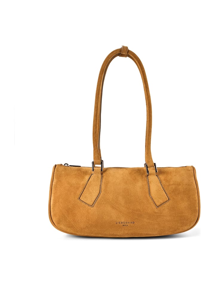 Cecile Schultertasche M Leder 33.5 cm honey suede