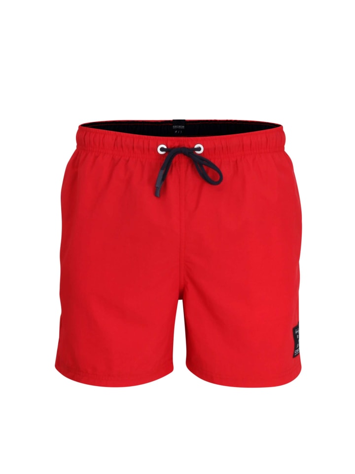 Badehose Rio in salsa red