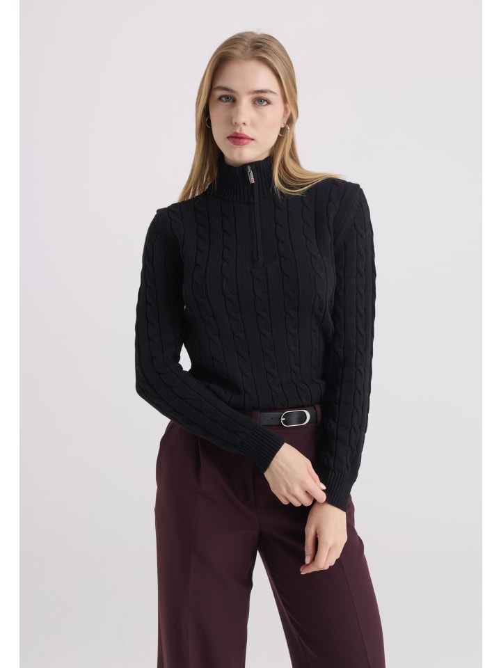 Pullover in Schwarz