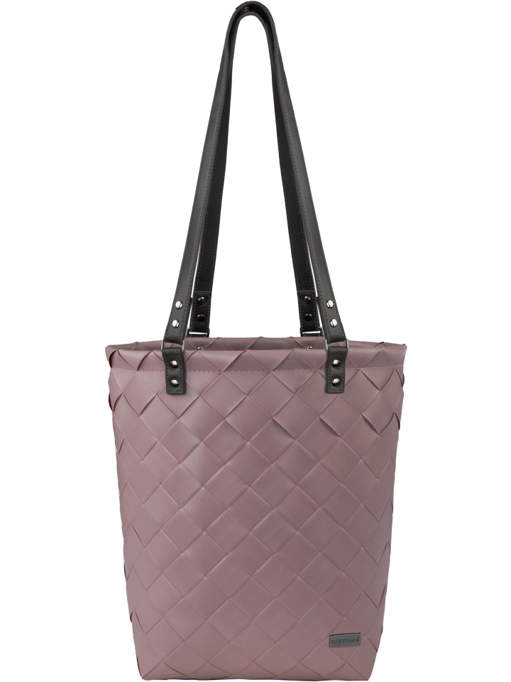 Tote Bag Flechtkorb 12 Liter Temara in Altrosa