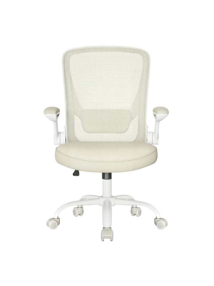 Bürostuhl Kime in Beige - (B)64 x (H)110 x (T)60 cm