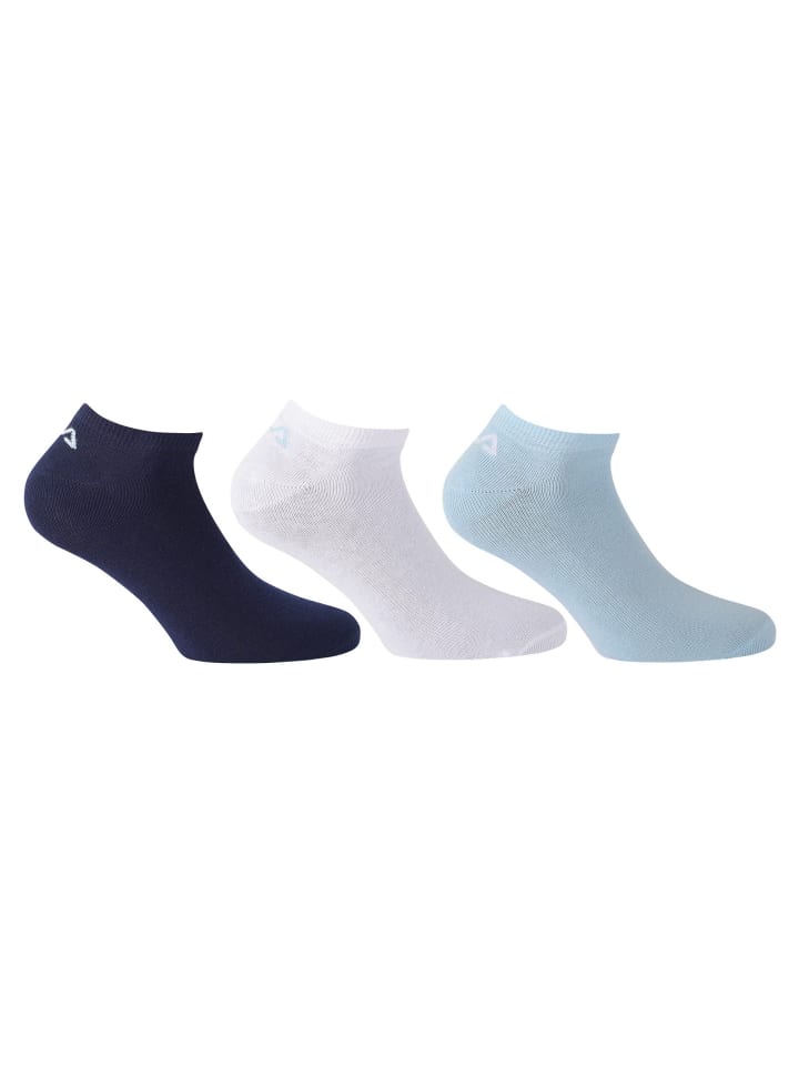 Socken 3er Pack in Sky