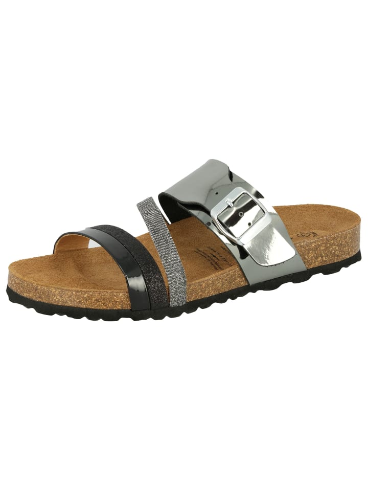 Pantolette "Bioline Fashion" in Grau