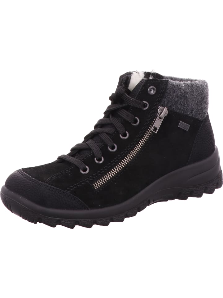 Boots Mit Tex-Membran in schwarz