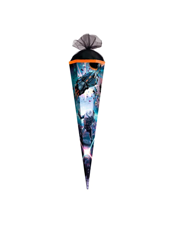 Geschenk-Schultüte klein Space Fighter 50 cm in Bunt