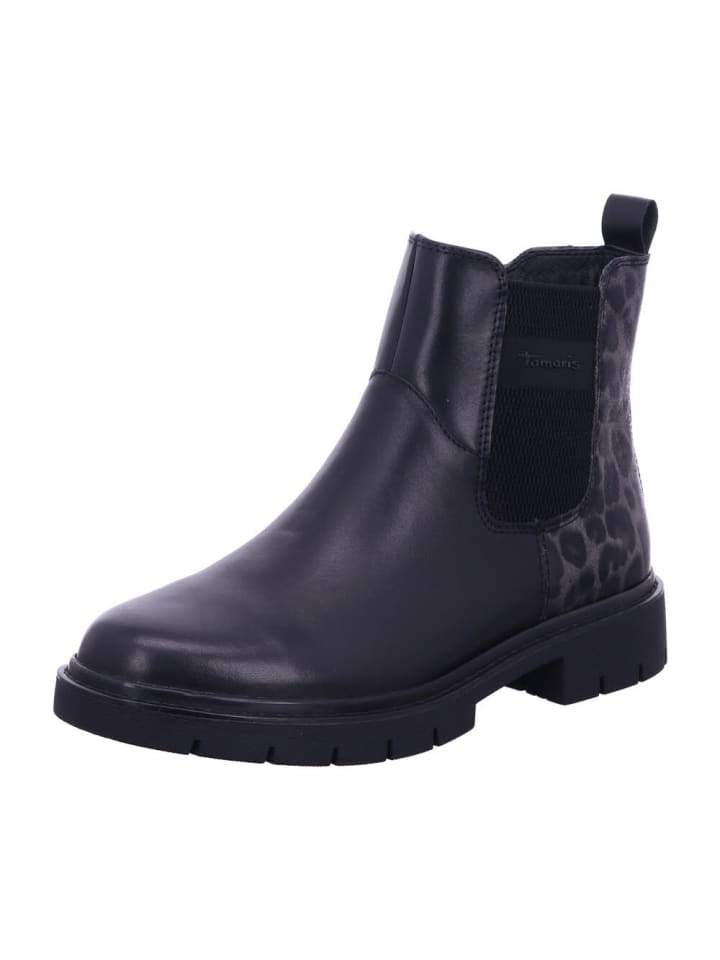 Klassische Stiefelette in schwarz